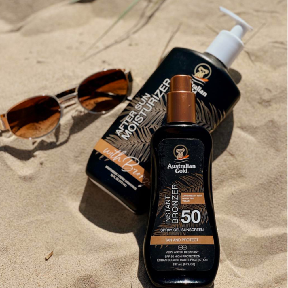 Australian Gold SPF 50 Spray Gel met Bronzer - afbeelding 3
