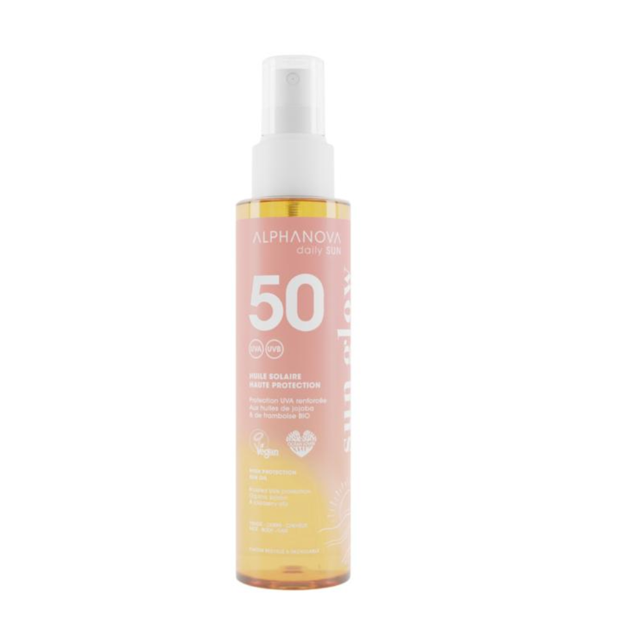 Alphanova Sun Protective sun oil sun glow bio SPF50