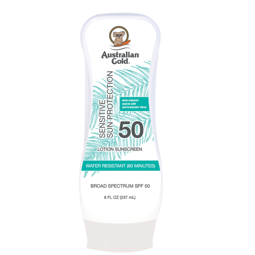 Australian Gold SPF 50 Sensitive Skin Lotion - Tanboutique