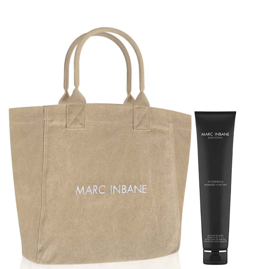 Marc Inbane Bodylotion + gratis Canvas Bag