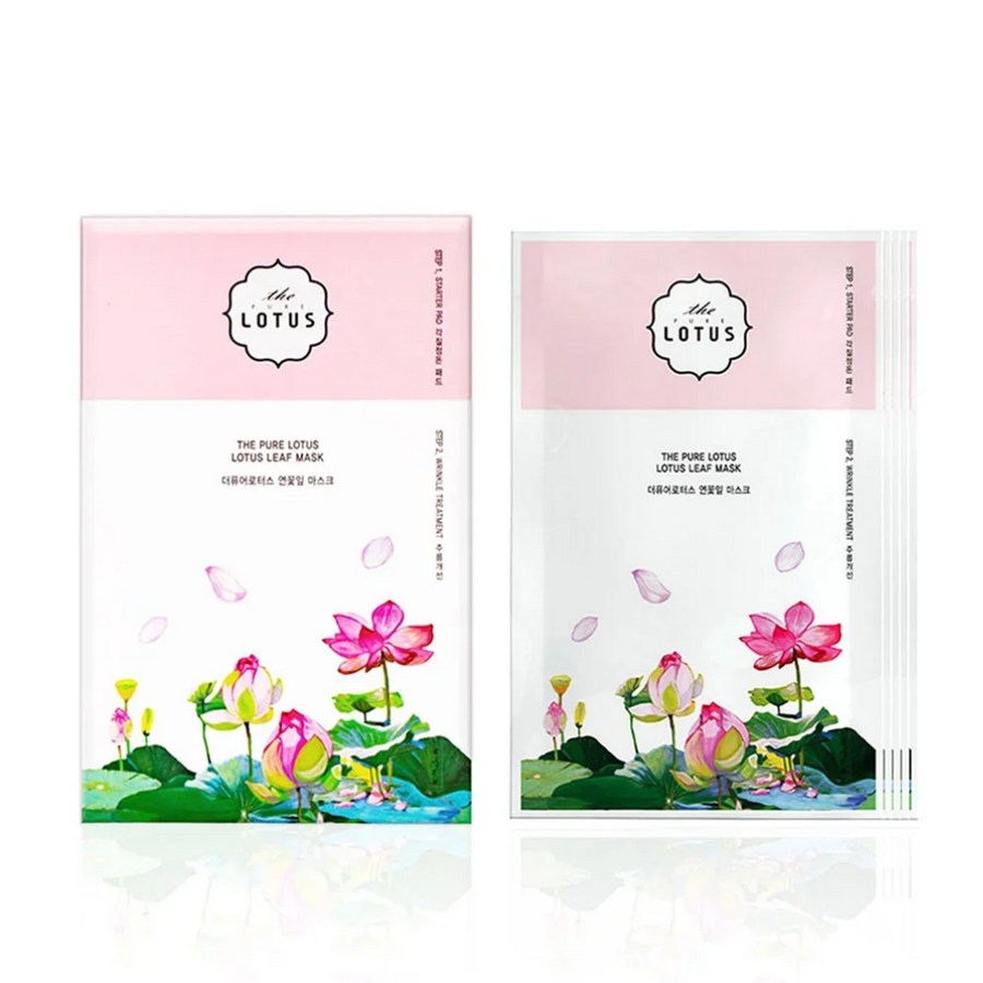 The Pure Lotus Leaf  Mask  Wrinkle  Treatment