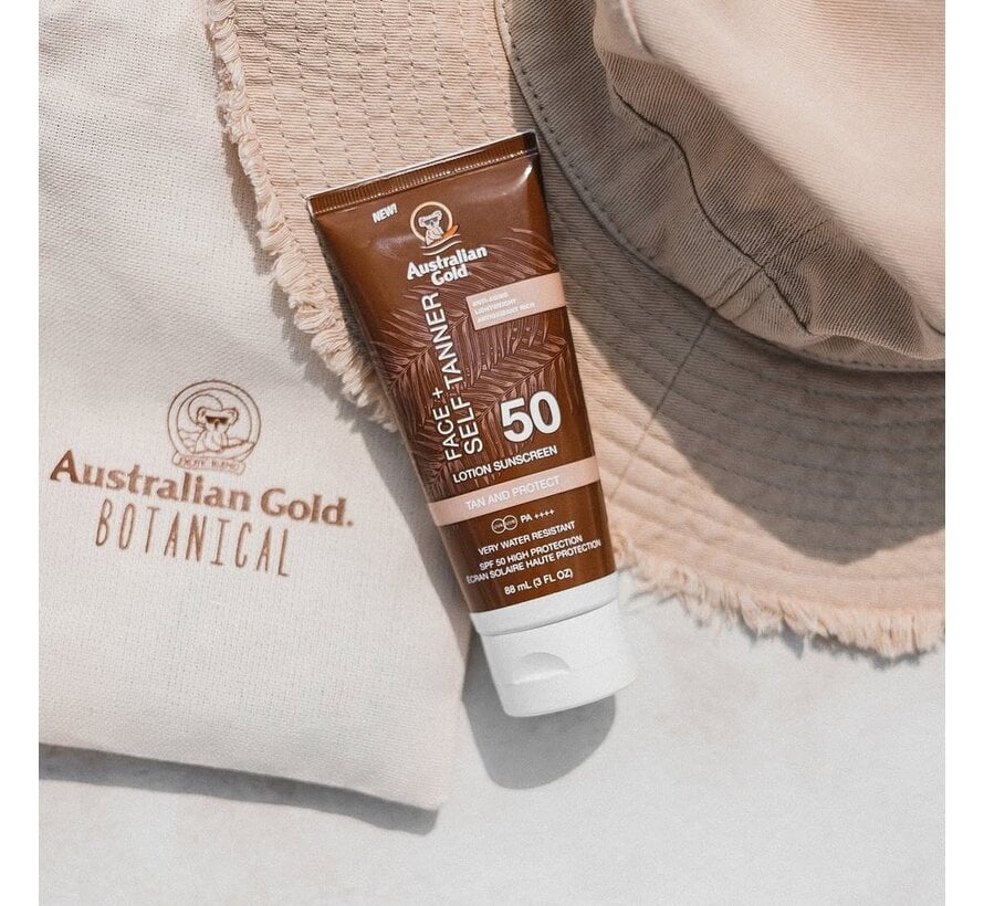 Australian Gold SPF 50 Face with Self Tanner - afbeelding 2