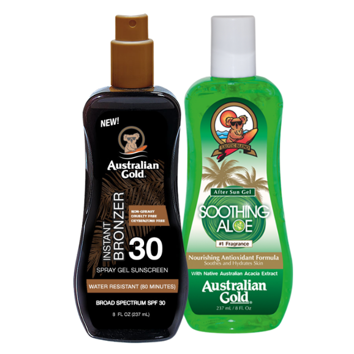 Australian Gold SPF 30 Bronzer + Soothing Aloë