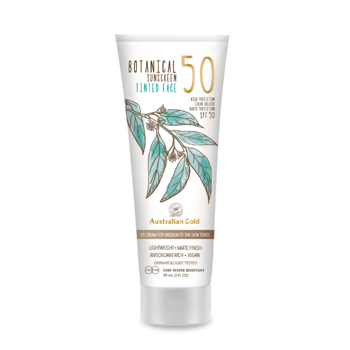 Australian Gold Botanical SPF 50 Faces - Medium - Zonnebrandcrème