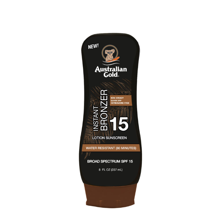 Australian Gold SPF 15 Lotion met Bronzer
