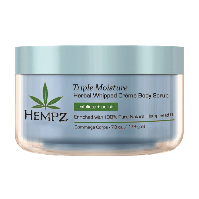 Hempz Triple Moisture Herbal Whipped Creme Body Scrub